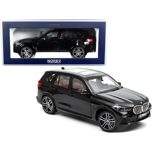 BMW X5 2019 BLACK METALLIC 1:18 Norev Auto Stradali Modellino