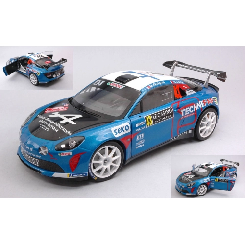 ALPINE A 110 N.43 RALLY MONTE CARLO 2021 M.GUIGOU-A.CORIA 1:18 Solido Auto Rally Modellino