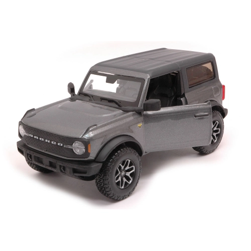 FORD BRONCO BADLANDS 2021 GREY 1:24 Maisto Auto Stradali Modellino