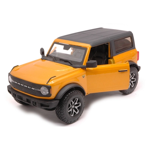 FORD BRONCO BADLANDS 2021 ORANGE 1:24 Maisto Auto Stradali Modellino