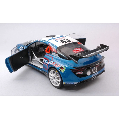 ALPINE A 110 N.43 RALLY MONTE CARLO 2021 M.GUIGOU-A.CORIA 1:18 Solido Auto Rally Modellino