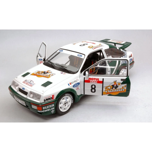 FORD SIERRA COSWORTH N.8 TOUR DE CORSE 1988 D.AURIOL-B.OCCELLI 1:18 Solido Auto Rally Modellino