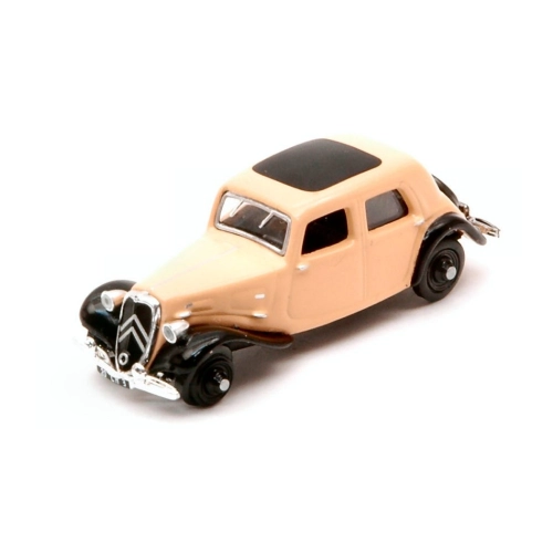 CITROEN 7A 1934 BEIGE & BLACK 1:87 Norev Auto Stradali Modellino