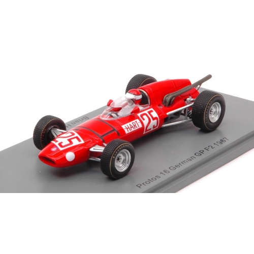 PROTOS 16 BRIAN HART 1967 N.25 GERMAN GP F2 1:43 Spark Model Formula 1 Modellino
