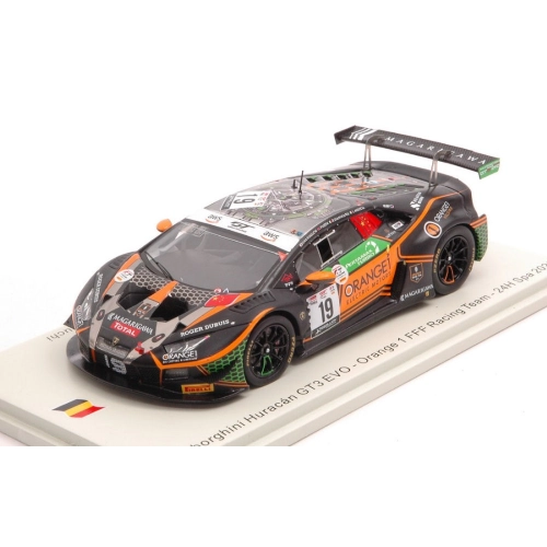 LAMBORGHINI HURACAN GT3 N.19 24H SPA 2020 MOCCIA-KEEN-GIAMMARIA-HAMAGUCHI 1:43 Spark Model Auto Competizione Modellino
