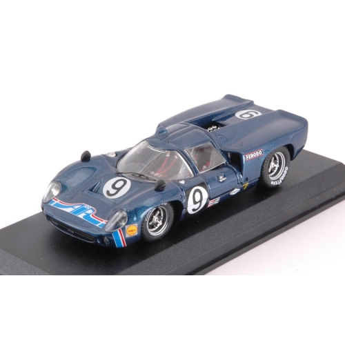 LOLA T70 COUPE' N.9 DAYTONA 1969 JORDAN-PATRICK 1:43 Best Model Auto Competizione Modellino