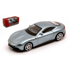 FERRARI ROMA 2019 SILVER 1:64 Burago Auto Stradali Modellino
