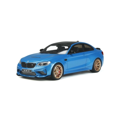 BMW M2 (F22) CS MISANO 2021 METALLIC BLUE 1:18 GT Spirit Auto Stradali Modellino