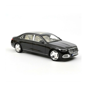 MERCEDES MAYBACH S 680 4MATIC 2021 BLACK 1:18 Norev Auto Stradali Modellino