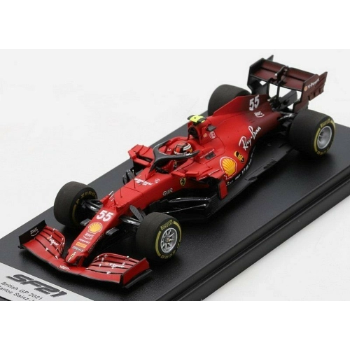 FERRARI SF21 N.55 BRITISH GP 2021 CARLOS SAINZ JR.1:43 Looksmart Formula 1 Modellino