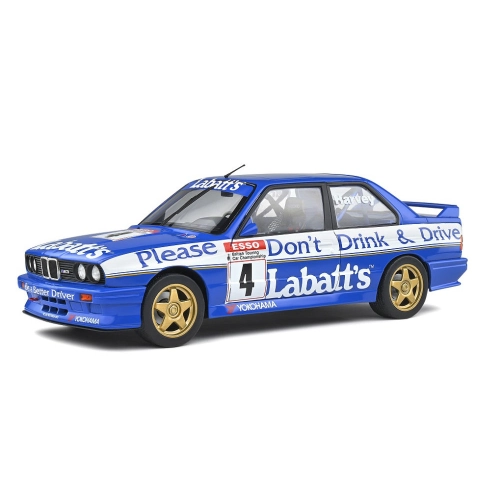 BMW E30 M3 N.4 BTCC 1991 HARVEY 1:18 Solido Auto Competizione Modellino