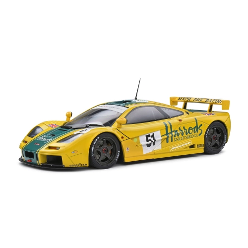 MCLAREN F1 GTR N.51 SHORT TAIL 24H LE MANS 1995 WALLACE/BELL/BELL 1:18 Solido Auto Competizione Modellino