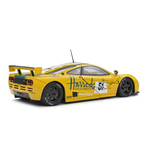 MCLAREN F1 GTR N.51 SHORT TAIL 24H LE MANS 1995 WALLACE/BELL/BELL 1:18 Solido Auto Competizione Modellino