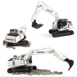 ESCAVATORE KOMATSU PC210LC-11 WHITE EDITION 1:50 Universal Hobbies Mezzi Industriali Modellino