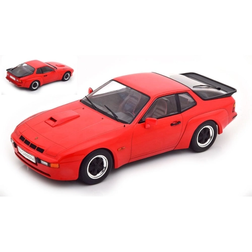 PORSCHE 924 CARRERA GT COUPE 1981 RED 1:18 ModelCarGroup Auto Stradali Modellino