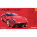 FERRARI F12 BERLINETTA RED KIT 1:24 Fujimi Kit Auto Modellino