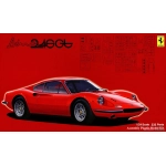 FERRARI DINO 246 GT RED KIT 1:24 Fujimi Kit Auto Modellino