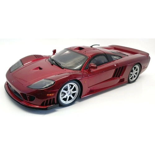 SALLEN S7 TWIN TURBO 2004 METALLIC RED 1:12 MotorMax Auto Stradali Modellino
