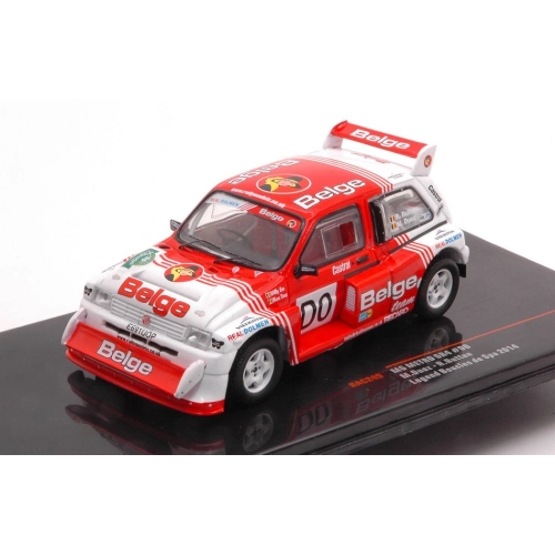 MG METRO 6R4 N.00 RHD LEGENDS BOUCLES DE SPA 2014 DUEZ/RUTTEN 1:43 Ixo Model Auto Rally Modellino