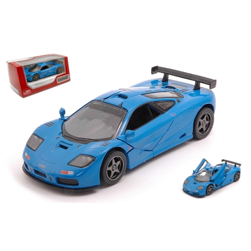 MC LAREN F1 GTR 1995 BLUE cm 12 Kinsmart Modellismo Giocattolo Modellino