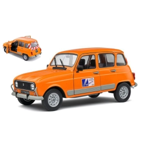 RENAULT 4 GTL DDE ORANGE 1978 1:18 Solido Auto Stradali Modellino