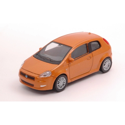 FIAT GRANDE PUNTO 2005 BRONZE METALLIC 1:43 Welly Auto Stradali Modellino