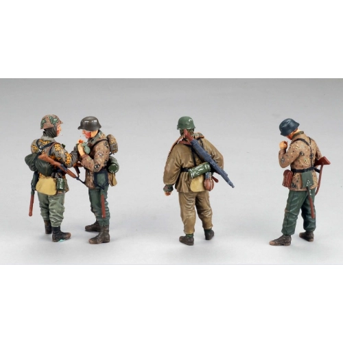AMBUSH AT POTEAU ARDENNES 1944 KIT 1:35 Dragon Kit Figure Militari Modellino