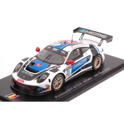 PORSCHE 911 GT3 N.21 24H SPA 2020 BURDON-IMPERATORI-LIBERATI 1:43 Spark Model Auto Competizione Modellino