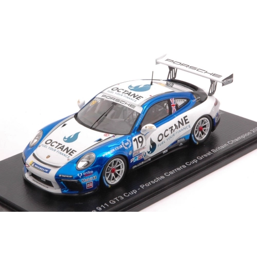 PORSCHE 911 GT3 N.19 CARRERA CUP GREAT BRITAIN 2020 HARRY KING 1:43 Spark Model Auto Competizione Modellino