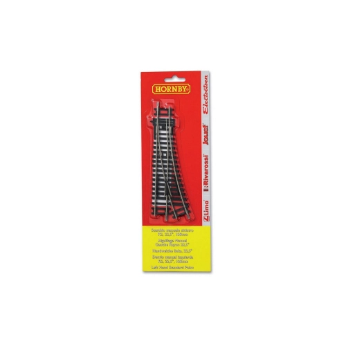 SCAMBIO SX mm 168 ARCO 22,5° BLISTER Pz.1 1:87 Lima Treni Modellino