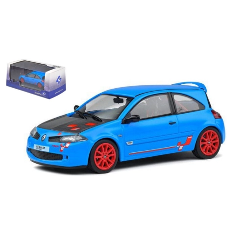 RENAULT MEGANE R26R 2009 BLUE 1:43 Solido Auto Stradali Modellino