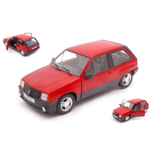 OPEL CORSA A SR 1985 RED 1:24 Whitebox Auto Stradali Modellino