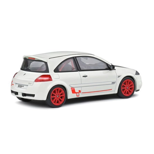 RENAULT MEGANE R26R 2009 WHITE 1:43 Solido Auto Stradali Modellino