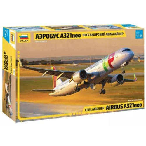 A-321 NEO KIT 1:144 Zvezda Kit Aerei Modellino
