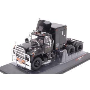 MACK R-SERIES 1966 BLACK WITH REAR CABINE 1:43 Ixo Model Camion Modellino
