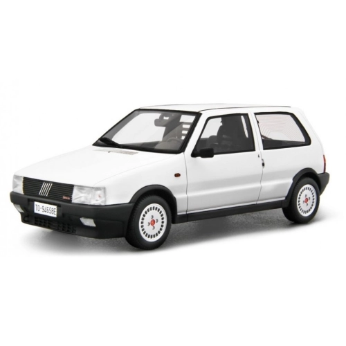 FIAT UNO TURBO I.E.1985 WHITE 1:18 Laudo Racing Auto Stradali Modellino