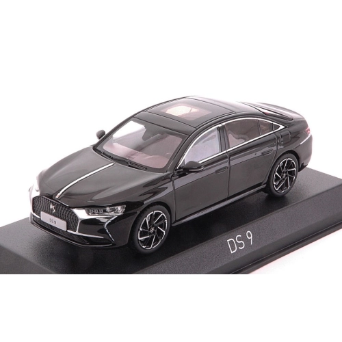 DS 9 2021 BLACK 1:43 Norev Auto Stradali Modellino