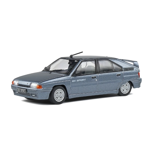 CITROEN BX SPORT 1985 GREY 1:43 Solido Auto Stradali Modellino