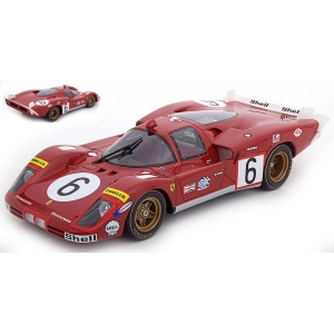 FERRARI 512 S LONG TAIL N.6 DNF LE MANS 1970 I.GIUNTI-N.VACCARELLA 1:18 CMR Classic Model Replicars Auto Competizione Modellino