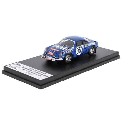 ALPINE A110 N.35 RALLY MONTE CARLO 1972 JACQUEMIN/LEBEAU 1:43 Trofeu Auto Rally Modellino