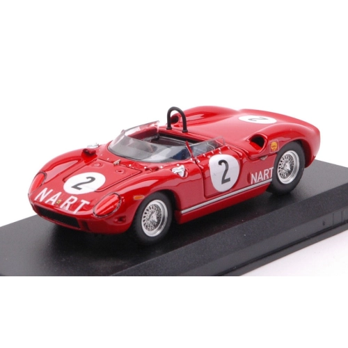FERRARI 275P NART CH0812 N.2 G.P.CANADA MOSPORT 1964 WALT HANSGEN 1:43 Art Model Auto Competizione Modellino