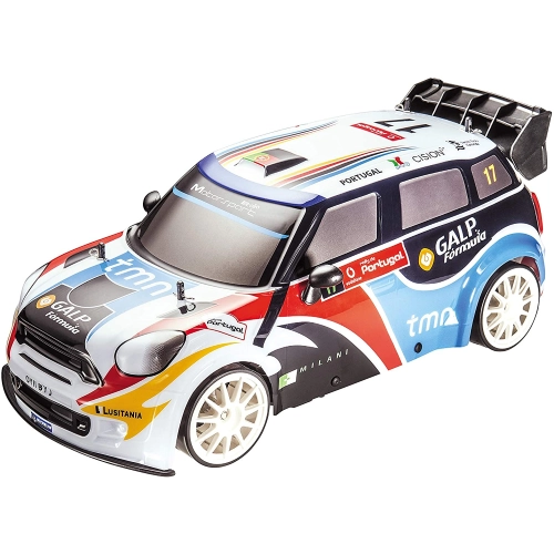 MINI COUNTRYMAN WRC RADIOCOMANDO 1:24 Mondo Motors Radiocomando Modellino