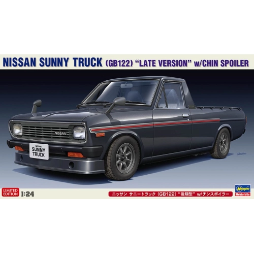 NISSAN SUNNY TRUCK (GB122) LATE W/CHIN SPOILER KIT 1:24 Hasegawa Kit Auto Modellino