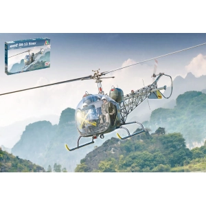 OH-13 SCOUT KOREAN WAR KIT 1:43 Italeri Kit Aerei Modellino