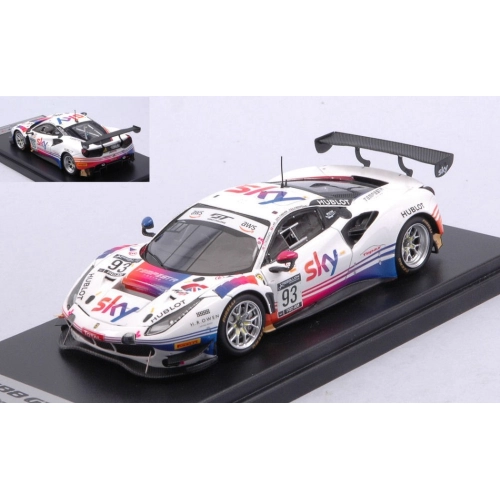 FERRARI 488 GT3 EVO N.93 24H SPA 2020 FROG./CHEEV./FISICHELLA 1:43 Looksmart Auto Competizione Modellino