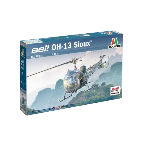 OH-13 SCOUT KOREAN WAR KIT 1:43 Italeri Kit Aerei Modellino