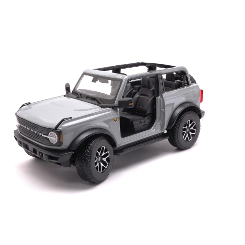 FORD BRONCO 2021 MOUSE GREY 1:18 Maisto Auto Stradali Modellino