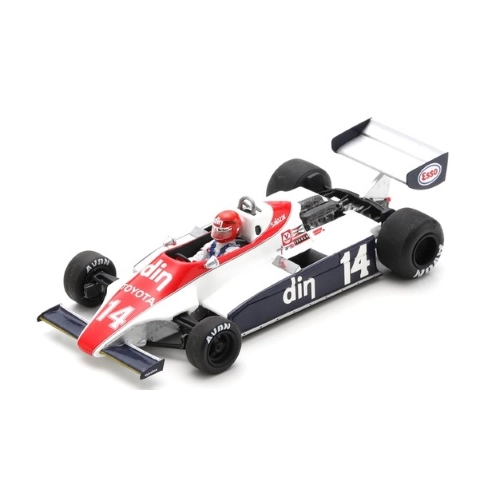 ENSIGN N.180B ELISEO SALAZAR 1981 N.14 6th DUTCH GP 1:43 Spark Model Formula 1 Modellino