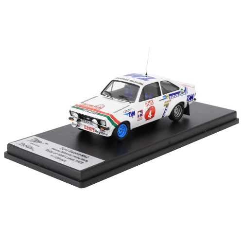 FORD ESCORT MK2 N.4 RALLY OF 1000 LAKES 1978 MIKKOLA-HERTZ 1:43 Trofeu Auto Rally Modellino