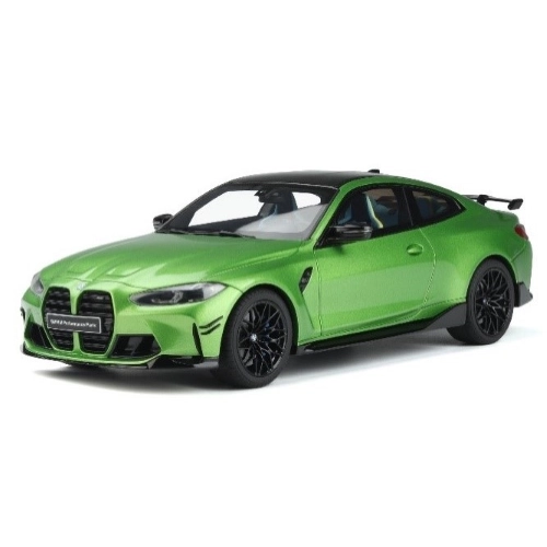 BMW M4 (G82) COMPETITION M PERFORMANCE 2021 JAVA GREEN 1:18 GT Spirit Auto Stradali Modellino